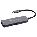 Verbatim multiport-jaotur Essentials USB-C 4-port