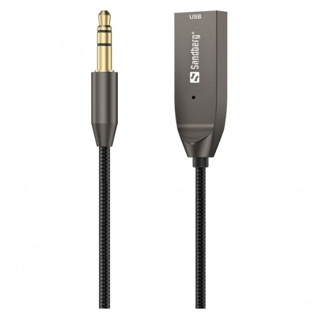 "Sandberg Bluetooth Audioempfänger AUX-Anschluss Schwarz"