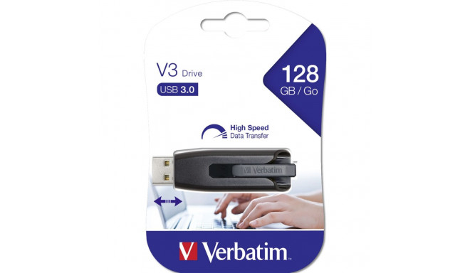 Verbatim Store n Go V3 128GB USB 3.0 hall 49189