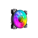Gamemax DUAL RING INFINITY BK must korpuse ventilaator