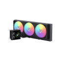 Gamemax CPU Liquid Cooler | GLACIER 360 LCD BK | Black