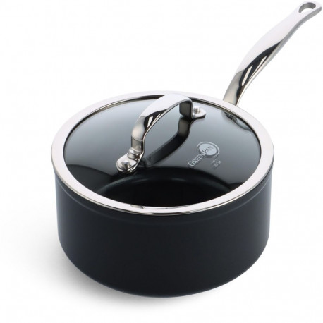 GreenPan Barcelona Pro Saucepan 20cm Black
