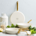 GreenPan Evolution Frying Pan 24cm Cream