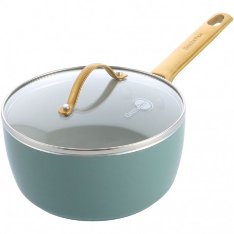 GreenPan Padova Reserve Saucepan 18cm Sky Blue