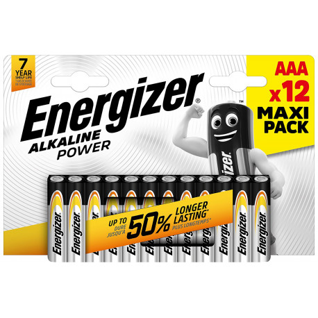 Energizer patarei Alkaline Power AAA CHP12