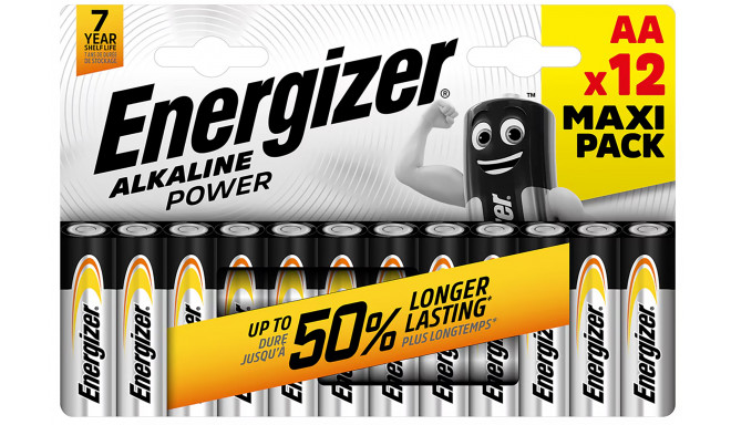 Energizer patarei Alkaline Power AA CHP12