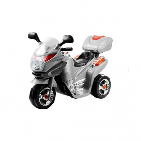 Akuga mootorratas HC8051, hõbedane