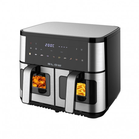 44-601# kuumaõhufritüür õlivaba blow 2500w 9l kahekambriline