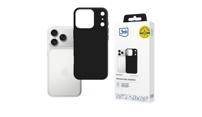 3mk Matt Case Pro for Apple iPhone 17 Pro Max - Matte Black