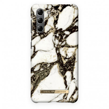 Mobiili tagakaas Ideal of Sweden Galaxy S21, Calacatta Golden Marble