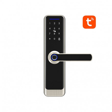 Smart Lock - AVATTO SDL-A270-S WiFi Fingerprint Password IC Card Silver