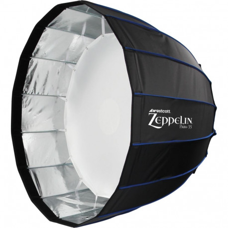 Lighting Modifier - Westcott Zeppelin Para 35 (strobe softbox, 88.9cm, silver)
