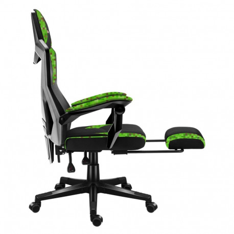 Gaming Chair - Huzaro Combat 3.1 Pixel (adjustable, ergonomic, 150 kg, black)