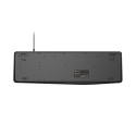 KEYBOARD NATEC NAUTILUS US LAYOUT SLIM BLACK-GREY