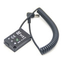 Caruba Canon LP E17 (DR E18) Dummy Batterij (veer kabel)