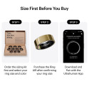 Ultrahuman Ring Air Bionic Gold suurus 9 nutisõrmus