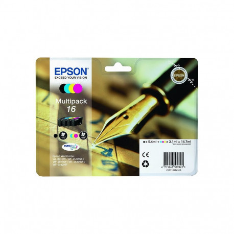 "Epson Original T16P8 XL Druckerpatrone - Multipack 6 Farben C13T16P84510"