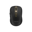 "Rapoo Kabellose Multi-Modus-Maus ""MT350"", Schwarz"