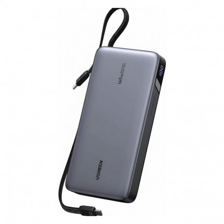 "UGREEN Nexode PB552 25.000mAh 165W PowerBank 1x USB-A 1x USB-C 1x integriertes USB-C Kabel"
