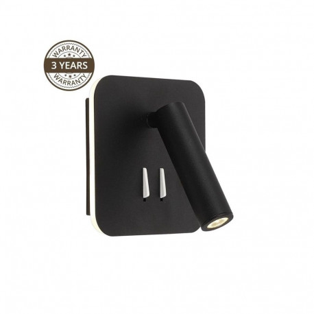 WALL LAMP AREA 19002-BK 3W+6W LED