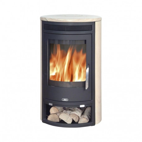 FIREPLACE ARKTIS 6 WITH METAL AND SAN