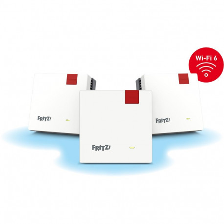Mesh Set 1600 3-pack (weiß/grau, 3x WLAN Repeater 1200 AX)
