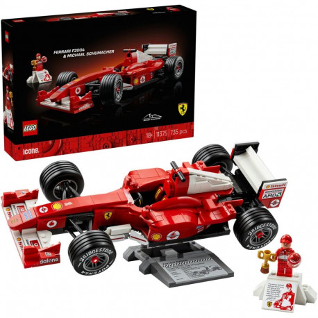 11375 Icons Ferrari F2004 und Michael Schumacher