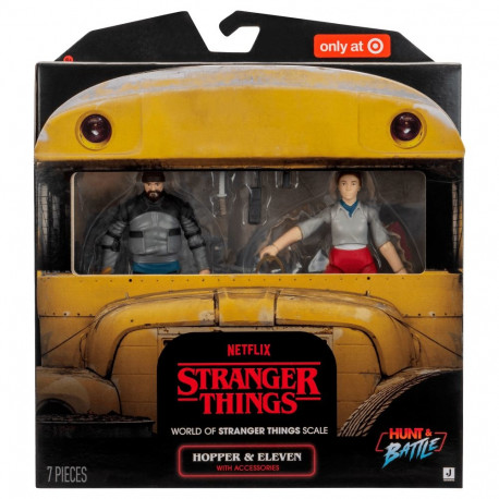 STRANGER THINGS Action Figures, 9 cm, 2 pcs