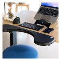 "R-Go Armlehne ergonomisch schwarz"