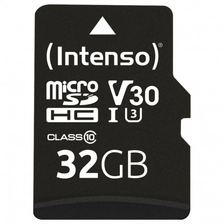 Intenso mälukaart Z MicroSDHC 32GB UHS-I C10 90MB/s koos SD-adapteriga