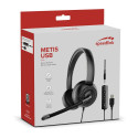 Speedlink kontori peakomplekt METIS USB stereo, must