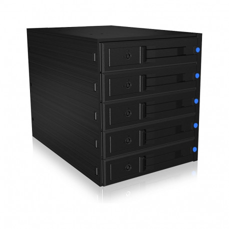 "ICY BOX Backplane, 5x SATA 3,5"" HDD für 3x 5,25"" Schacht, Hot Swap, trägerlos"