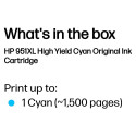 HP tint 951XL CN046AE, tsüaan