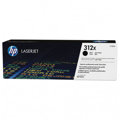 HP toonerkassett 312X suure mahutavusega, must