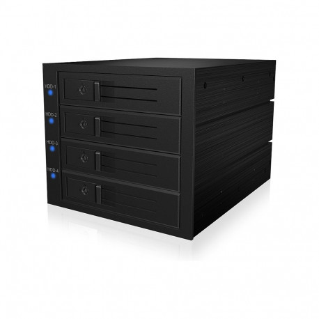 "ICY BOX Backplane, 4x SAS/SATA 3,5"" HDD in 3x 5,25"", trägerlos, EasySwap"