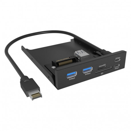 "ICY BOX 3,5"" Front panel mit USB Hub und Kartenlesern"