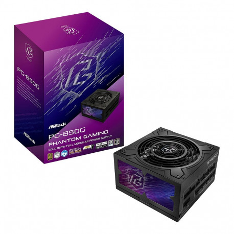ASRock toiteplokk Phantom Gaming PG-850G 850W ATX 80+ Gold, must