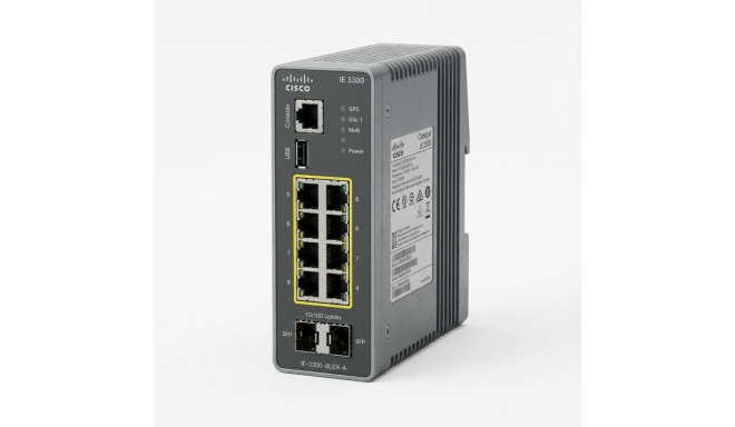 "Cisco CATALYST IE3300 W/ 8 GE COPPER"