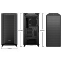 Be quiet! Midi korpus Dark Base 701, must