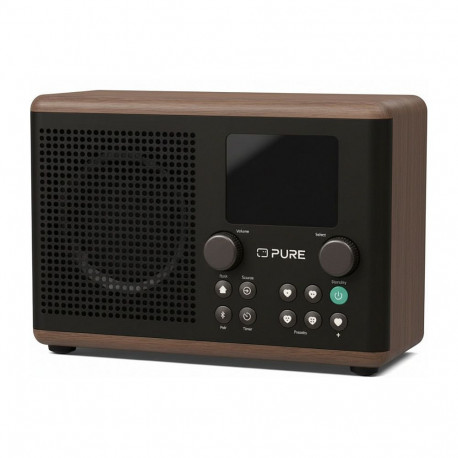 Pure digiraadio Classic H4 EU/UK, must/pähkel