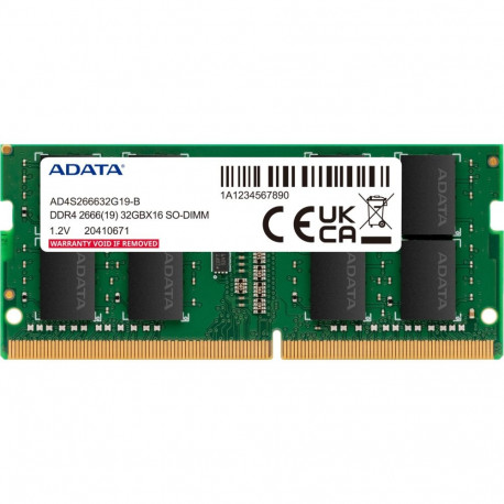 SO-DIMM 8 GB DDR4-2666 (schwarz, AD4S26668G19-SGN, Premier Tray)