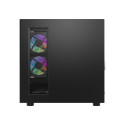 DarkFlash DS950 computer case (black) + 6 fans