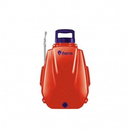 Ferra battery powered backpack sprayer 12L, Li-Ion 18V 2.5mAh