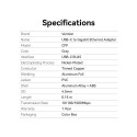 NET ADAPTER USB-C GIGABIT/0.15M CFPHB VENTION