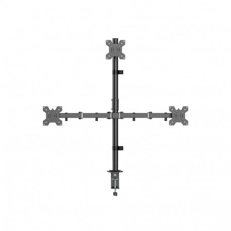 Monitor mount triple 17- 27 inches; 10kg per arm max