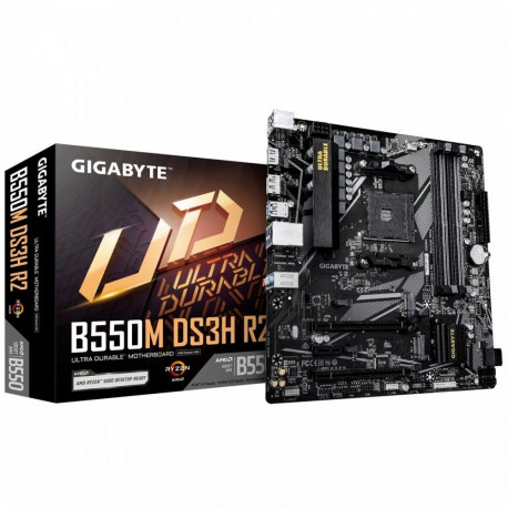 Motherboard B550M DS3H R2 AM4 4DDR4 DP/HDMI mATX
