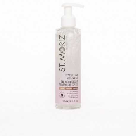 St. Moriz isepruunistav geel Express Clear 200ml