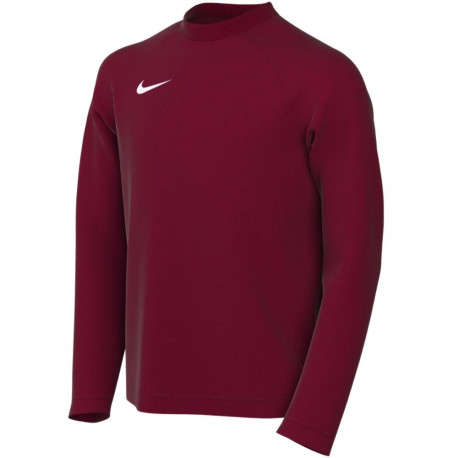 Koszulka dla dzieci Nike Dri-Fit Park VIII longsleeve bordowa HV8239 677 M