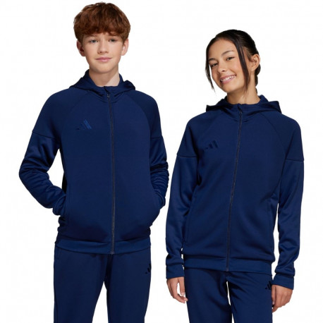 Adidas laste pusa Tiro 25 Full-Zip JC5127 164cm, tumesinine