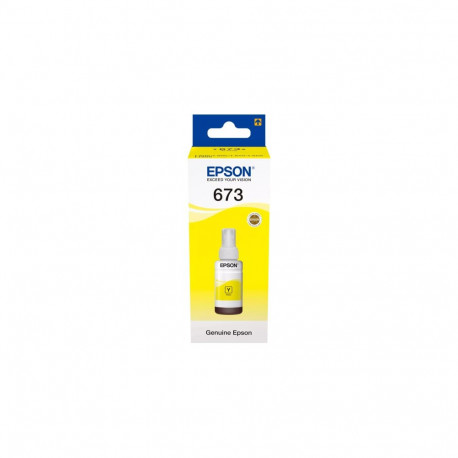 Epson 673Y (C13T67344A) Ink Refill Bottle, Yellow
